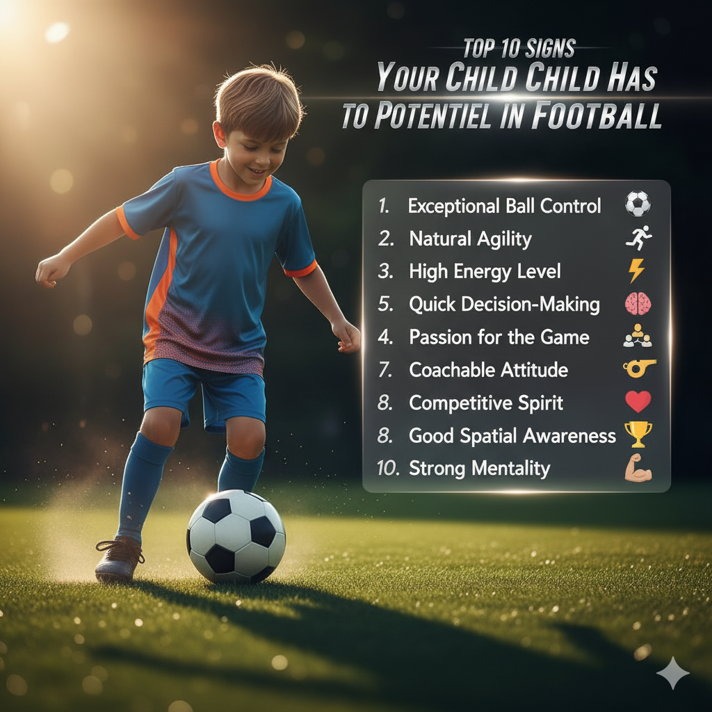 Top 10 Signs Your Child Has Potential to Excel in Football